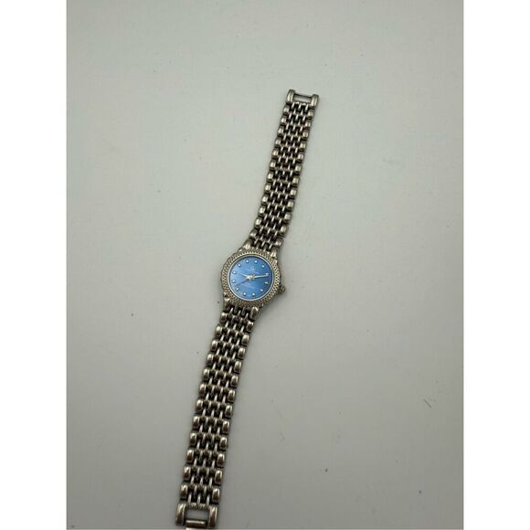 Georgio Valentino Womens Silver Tone Stainless steel Analog Quartz Watch - Picture 1 of 7